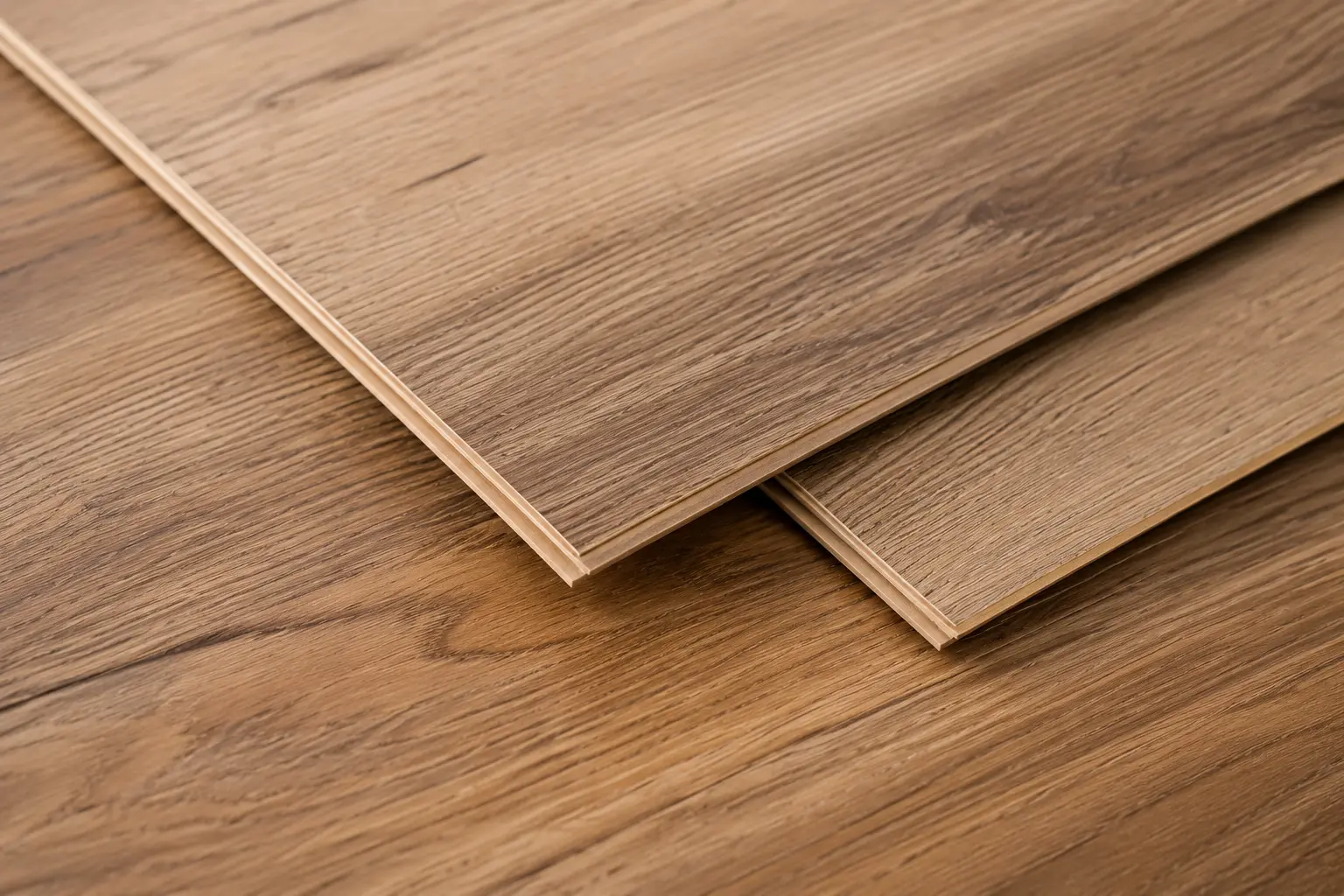Premium flooring material sample